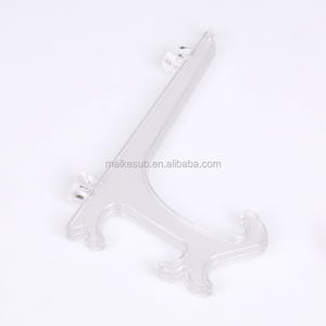 ขาตั้งจานพลาสติก8 "ขาตั้งอะคริลิคใส - Product Image 2