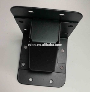 Schwerlast Schwarze Versenkbare Rollen Flightcase-Hardware mit 100kg Tragfähigkeit Box-Eckrollen für Audio-Equipment Werkzeugkoffer - Product Image 4