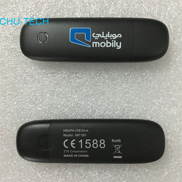 Unlocked ZTE MF190 Unlocked 3G GSM 7.2 Mbps USB Mobile Modem