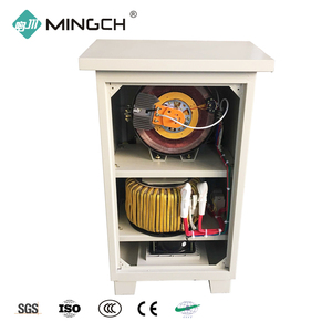 MINGCH Ngoài Trời IP 65 Cuộn Dây Đôi 100% Công Suất 100% Đồng 220V Svc-25kva <span class=keywords><strong>25</strong></span> Kw Tự Động Điều Chỉnh Điện Áp - Product Image 6