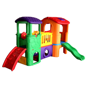 <span class=keywords><strong>Prodigy</strong></span> kulübü kapalı oyun alanı çocuklar için HDPE renkli plastik slayt ve tırmanma slayt çok amaçlı Playhouse - Product Image 2