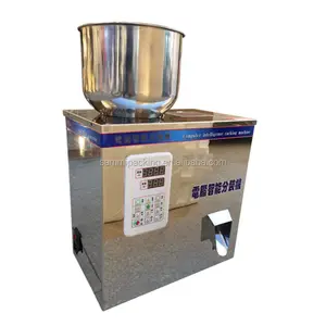 2-100g nuevo tipo de té máquina de llenado en polvo y partículas de máquina de embalaje