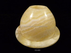 Albaster Onyx Bougeoir Votif - Product Image 1