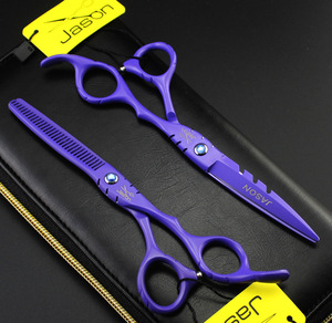 319 #6 "de Jason Grado Superior tijeras de peluquería JP 440C profesional barberos tijeras de corte de adelgazamiento tijeras de pelo - Product Image 2