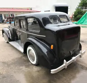 Coche de Golf Clásico, eléctrico, Vintage, 5 asientos