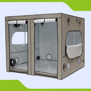 PVC Free 600D Hydroponic <strong>Grow</strong> Tent for Dark Room Uses 240 X 240 X 215 cm - Product Image 1