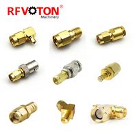 Conector SMA RF para LMR195/RG142/RG214/047/RG393/174/RG316/RG141/RG178/086/LMR400
