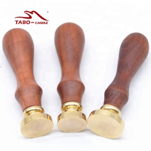 Sealing Wax Flash Stamp with Copper Head and <strong>Wooden</strong> Handle Wax <strong>Seal</strong> Blank - Product Image 3