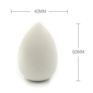 Éponge <span class=keywords><strong>de</strong></span> beauté floquée double couche velours duveteux, mélangeur <span class=keywords><strong>de</strong></span> maquillage en microfibre - Product Image 4