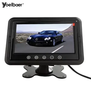9 "Màn Hình Cảm Ứng Xe Tựa Đầu DVD Player Hỗ Trợ Đa Phương Tiện, Rear Seat Monitor, Taxi Tựa Đầu Quảng Cáo - Product Image 1