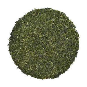 Organic Sencha Green Tea Bags With Grape Fruit, Apple And Peach Flavor