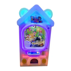 Hot Selling Coin Operated Cartoon Haus Spielzeug Klaue Kran Geschenk Spiel maschine Malaysia Hersteller