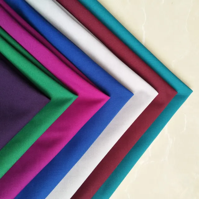 Diskon Besar Harga Murah Kain Poplin Katun 90% Poliester 10% untuk Kemeja