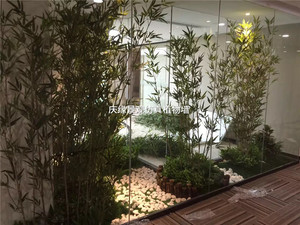 <span class=keywords><strong>Bambou</strong></span> artificiel au toucher réel, arbres en <span class=keywords><strong>bambou</strong></span> artificiel en fibre de verre, <span class=keywords><strong>bambou</strong></span> artificiel décoratif d'extérieur - Product Image 2