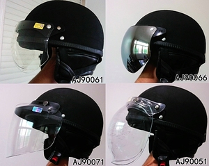 Halley media <span class=keywords><strong>cara</strong></span> con DOT CE venta al por mayor estilo alemán casco vintage - Product Image 5
