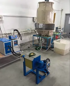 copper, brass, bronze, aluminum, gold, silver melting small induction furnace