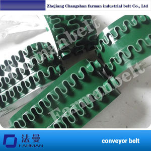 מחיר נמוך באיכות גבוהה pvc pu מסוע לבן ירוק - Product Image 3