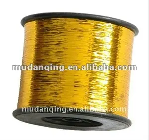 Ouro lurex, fio metálico st(ms)/mh fio, mh/mx yarn12mic/23mic/25mic/15mic