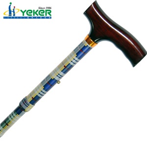 Bastón plegable ajustable para caminar para ancianos - Product Image 3