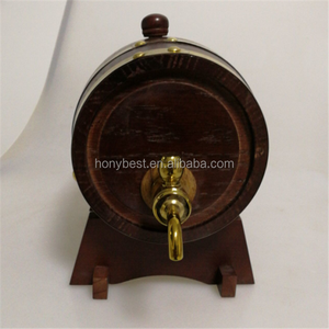 개인화 된 미니 오크 나무 와인 알코올 배럴 통 스탠드 도매 공장 가격 위스키 통 럼 맥주 버번 배럴 - Product Image 5