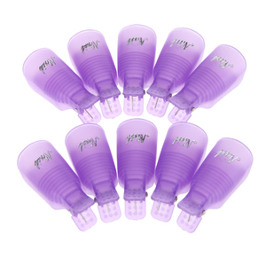 Kit de manucure et pédicure avec dissolvant pour vernis à ongles en gel, ensemble de capuchons réutilisables, dégraissant, enveloppe pour les doigts, nettoyant, clip pour retirer le vernis - Product Image 6