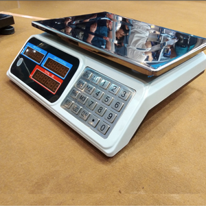 Báscula de acero inoxidable LED/LCD, 30kg, para supermercado, fruit market, ACS-268B - Product Image 3