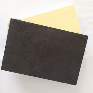 密度100kg/m3サイズ600x600mm、600x1200mmホワイトスプレーのアコースティックグラスファイバー天井ボード - Product Image 2