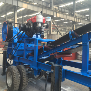 Máy Nghiền Di Động Bằng Đá, Nhà Máy Nghiền Hàm Di Động, Máy Nghiền Hàm Loại Bánh Xe - Product Image 4