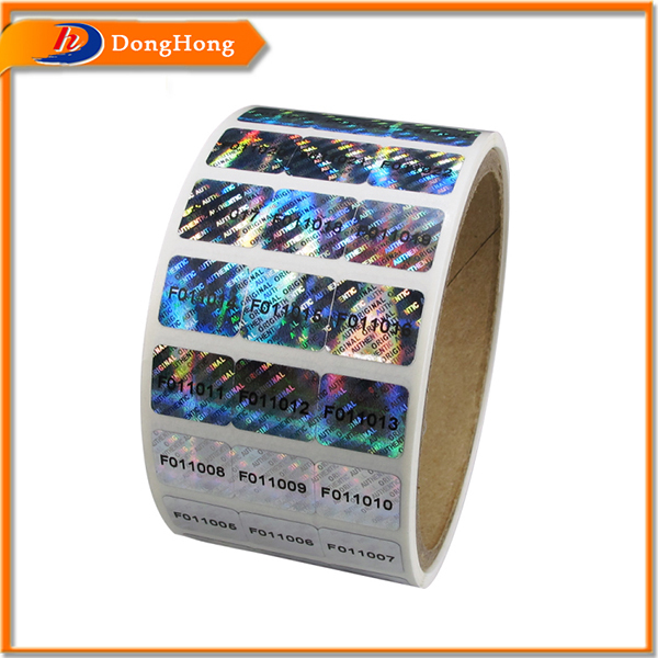 Оптовая продажа пользовательские голограмма штрих код этикетки