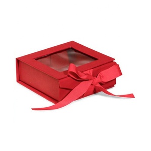 Luxury Custom Magnetic <strong>Gift</strong> <strong>Boxes</strong> With Clear <strong>Window</strong> - Product Image 3