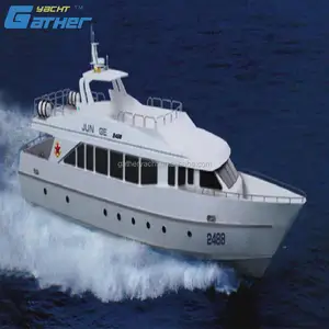 Gather iate 84ft barco rápido uso do mar da patrulha para venda