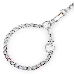 Venta caliente 120CM Custom Anti-Bite <span class=keywords><strong>Dog</strong></span> Leash <span class=keywords><strong>Collar</strong></span> Sólido Estilo clásico Liberación rápida Durable Chrome Plated <span class=keywords><strong>Iron</strong></span> Metal Ribbon - Product Image 3