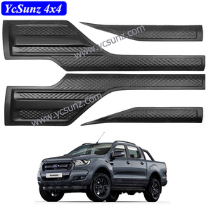 Cysunz מט גוף שחור חיפוי צד עליון דפוס 4 pcs עבור פורר t6 t7 t8 2012-2021 - Product Image 2