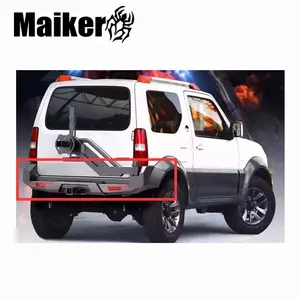 Maiker 4x4 Solider Rear Bumper With Tire Carrier For Suzuki Jimny Car Accessories Back Bumper Guard