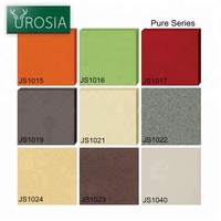 Bas Prix Composite Artificiel Rouge Granit Dalle de Comptoir En Pierre De Quartz Pour La Cuisine