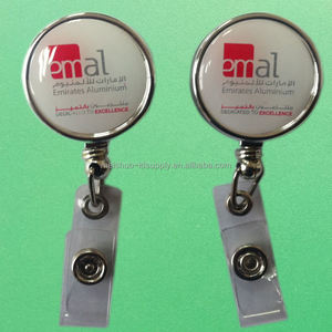 Mousqueton rétractable recul <span class=keywords><strong>yoyo</strong></span> forfait carte d'identité porte-badge rétractable porte-clés - Product Image 5