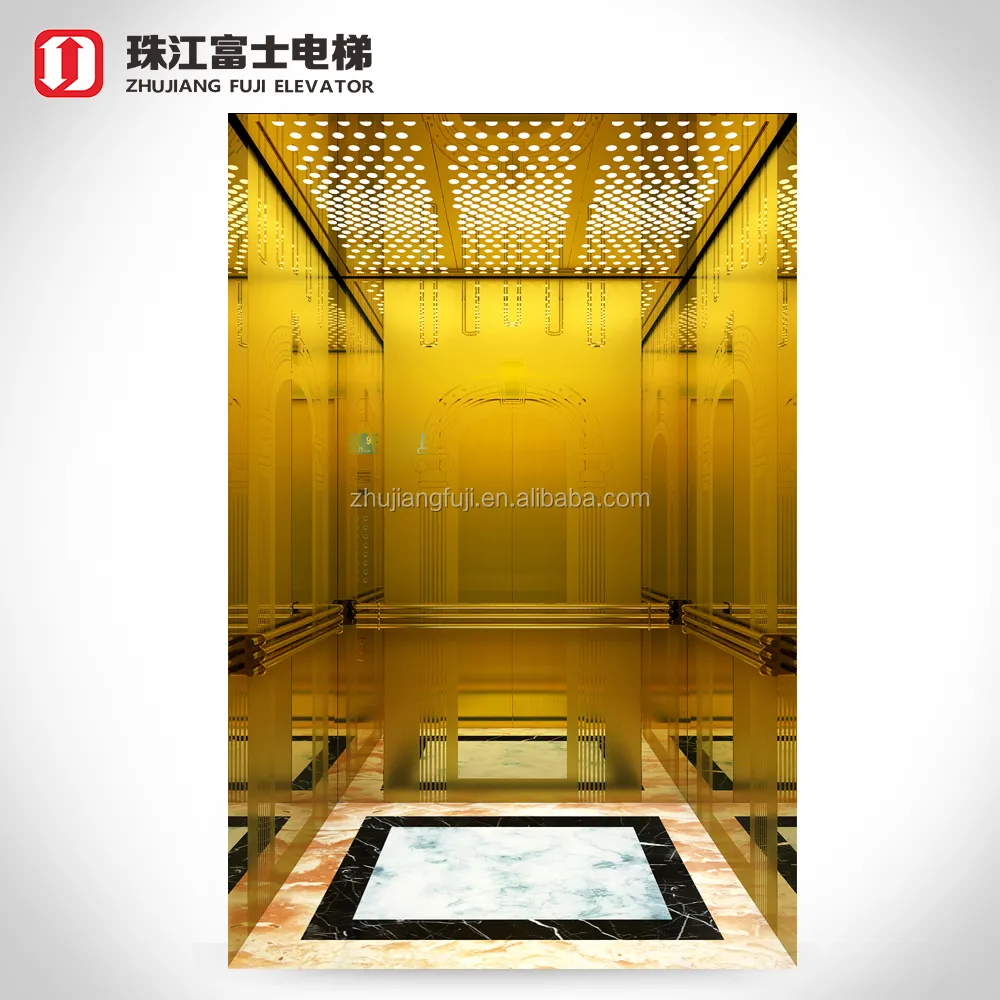 Small Machine Room And Cheap Restaurant Or Home Decorative Auto Vertical Simple Commercial Residential Passenger Elevator