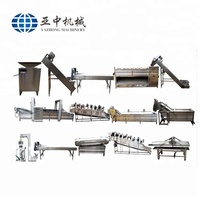 China Leverancier Automatische Natuurlijke Chips Making Machine Productielijn/Verse Aardappel Chips Productielijn