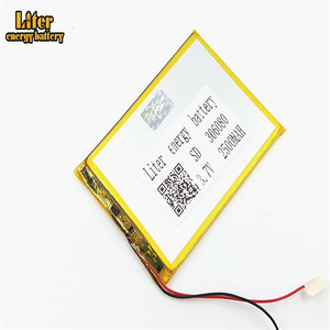 Top sale lipo 3,7 mah 2500 v battery 306080 Li-Polymer rechargeable battery - Product Image 3