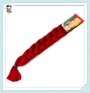 Trenzas de pelo sintético <span class=keywords><strong>Jumbo</strong></span> de colores para mujer, HPC-2024 barata - Product Image 4