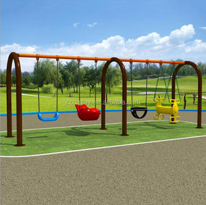 Balançoire de jardin pour adultes et enfants, robuste, pour extérieur, jardin, cour, maternelle, porche, balançoire à filet pour parc - Product Image 3