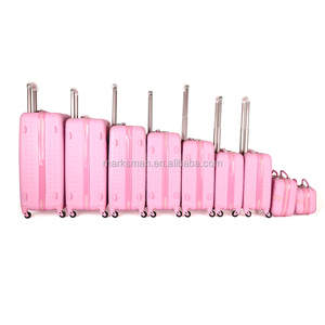 Venta CALIENTE 2017 nuevo diseño de equipaje de viaje <span class=keywords><strong>9</strong></span> unids ABS equipaje de viaje bolsas de equipaje de viaje - Product Image 6