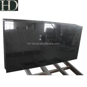 Polished Indian Black Galaxy Granite Kitchen Worktops/Countertops with Good Quality and Good Price