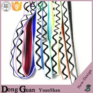 Diademas de poliéster de <span class=keywords><strong>2016</strong></span> y 10Mm, diadema de silicona antideslizante - Product Image 2