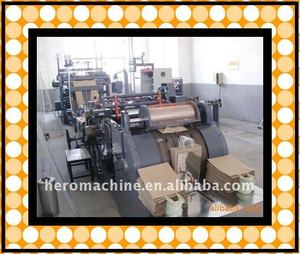 Sac papier artisanal à fond plat, pour épicerie avec dc 12 v, fabrication de machine, en chine - Product Image 4