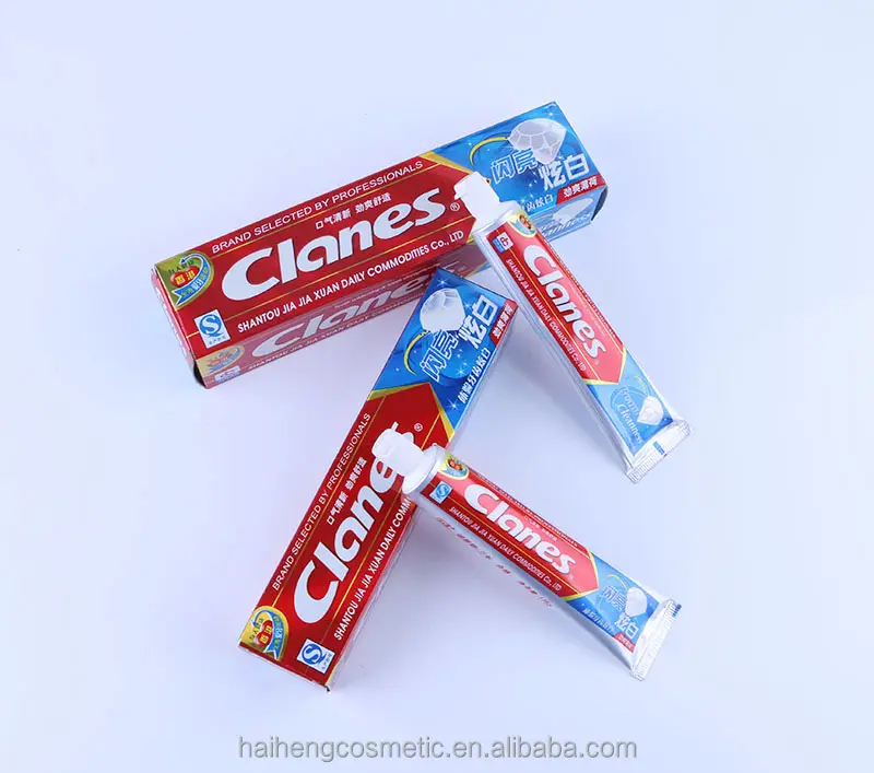 Clanes brand selected by 165g professionals oral care toothpaste