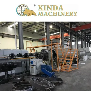 Xingda pe 450mm duitsland hdpe kneedbaar pijp productielijn prijs