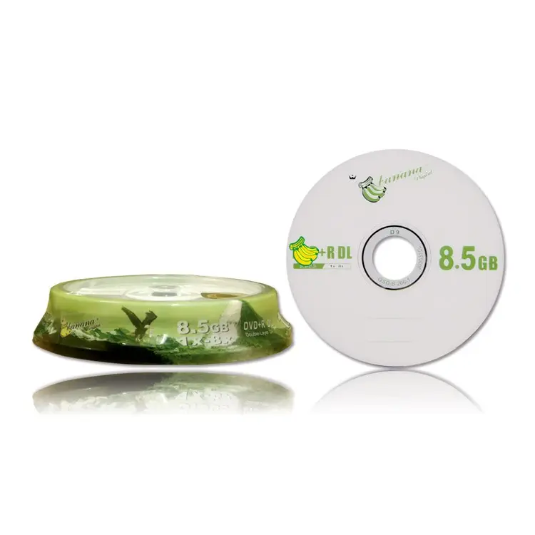 Double layer blank discs 8.5GB 8X for DVD