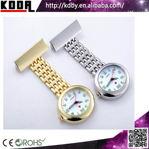 Orologio da Donna alla Moda in Acciaio Inossidabile Dorato per Infermiere e Medici con Movimento Giapponese Conforme agli Standard CE ROHS - Product Image 6