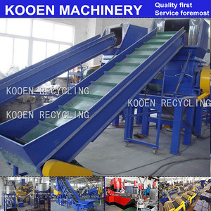 KOOEN Thương Mại Đảm Bảo Bán Hot Chất Thải Nhựa Chai Nước Khoáng Máy Tái Chế - Product Image 3